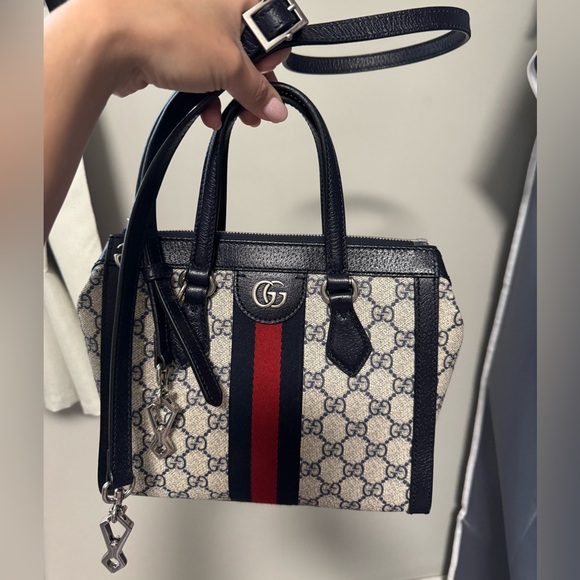 Gucci OPHIDIA SMALL GG TOTE BAG - Picture 6 of 10